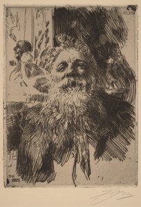 Auguste Rodin by Anders Zorn
