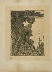 Bather (Evening) II
