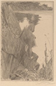 Bather III by Anders Leonard Zorn