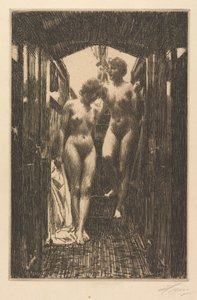 Cabin by Anders Leonard Zorn