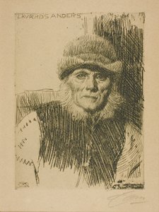 Dalecarlian Peasant (Lavards Anders) by Anders Leonard Zorn