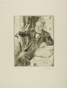 Grover Cleveland I by Anders Leonard Zorn