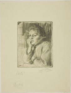 Kesti, a Mora Peasant by Anders Leonard Zorn