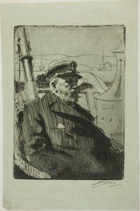 King Oscar II (Second Plate) by Anders Leonard Zorn