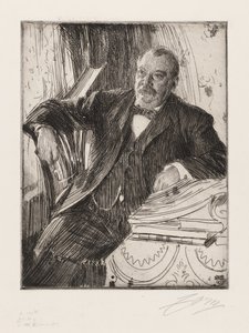 Mr Grover Cleveland by Anders Zorn