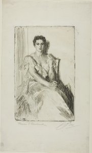 Mrs. Cleveland II by Anders Leonard Zorn