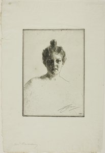 Mrs. Runeberg by Anders Leonard Zorn
