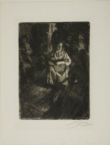 Music in the Family by Anders Leonard Zorn