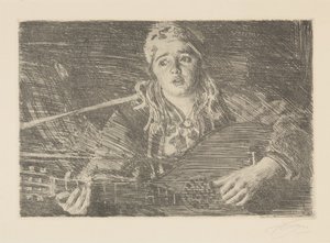 Ols Maria by Anders Zorn