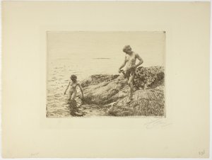 Seaward Skerries by Anders Leonard Zorn