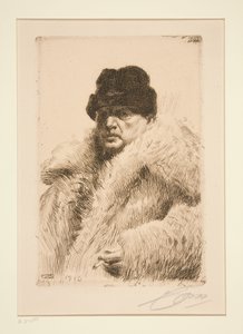 Self-Portrait 1916 by Anders Zorn