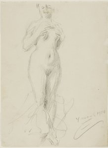 Standing Female Nude