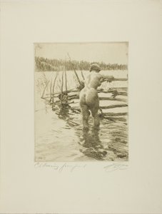 The Fence by Anders Leonard Zorn