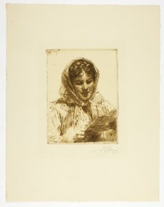The Letter by Anders Leonard Zorn