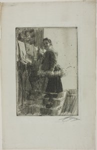 The Storehouse by Anders Leonard Zorn