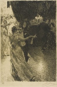 The Waltz by Anders Leonard Zorn