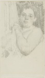 Woman with Hands Clasped by Anders Zorn