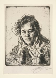 Young Girl from Mora (Krakberg) by Anders Leonard Zorn