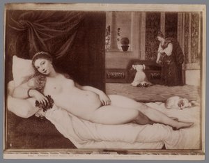 Photoreproduction of the Painting The Venus of Urbino by Titian
