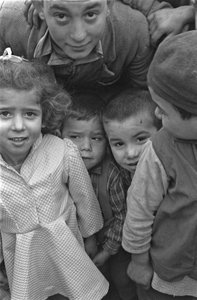Children in Venosa, Basilicata, Italy