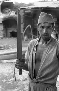 Hemp Processing, a Workman with a 