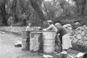 Olive Pickers by Ando Gilardi