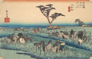 Chiriu, Station No. 40 by Ando Hiroshige