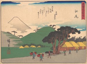 Ejiri, from the Series The Fifty-three Stations of the Tokaido Road