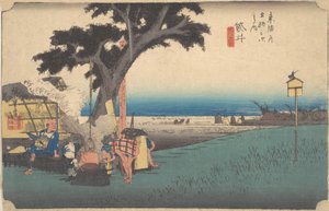 Fukuroi, De Chaya, ca. 1834 by Ando Hiroshige
