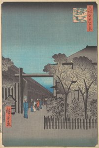 Kakuchu Shinonome, 4th Month, Snake Year 1857 by Ando Hiroshige