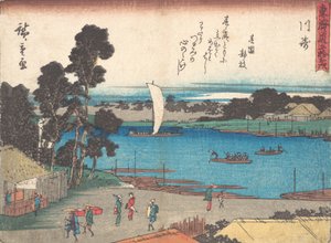 Kawasaki, ca. 1838 by Ando Hiroshige