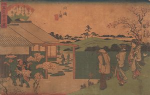 Mukojima no Zu Hira-Iwa, ca. 1840 by Ando Hiroshige