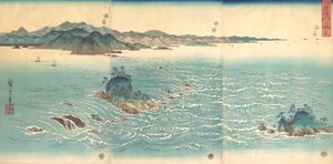 Rapids at Naruto, 1857