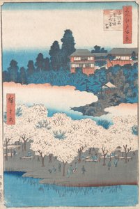 Sendagi Dangozaka, 1856 by Ando Hiroshige