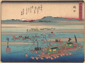 Shimada, from the series The Fifty-three Stations of the Tokaido Road, early 20th century