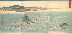 The Whirlpools of Awa, 1857