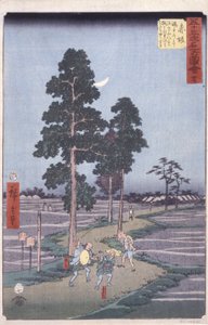 Akasaka by Ando or Utagawa Hiroshige