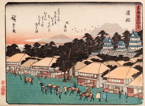 Hamamatsu by Ando or Utagawa Hiroshige
