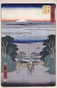 Kanaya by Ando or Utagawa Hiroshige