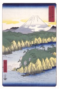 Lake at Hakone by Ando or Utagawa Hiroshige