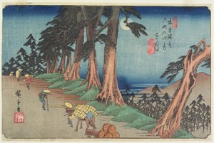No. 26 Mochizuki by Ando or Utagawa Hiroshige