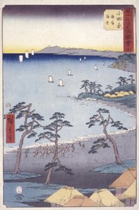 Odawara by Ando or Utagawa Hiroshige