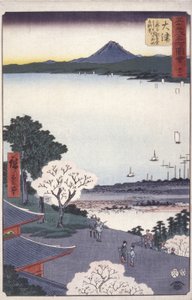 Otsu (Lake Biwa) by Ando or Utagawa Hiroshige