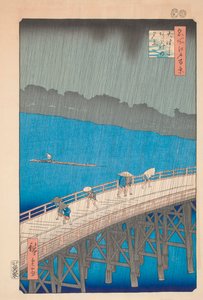 Shower Over Ohashi Bridge by Hiroshige
