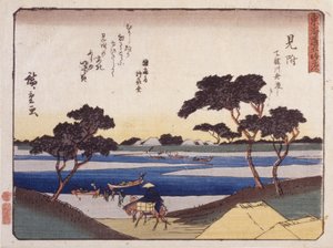 Station 29, Mitsuke by Ando or Utagawa Hiroshige