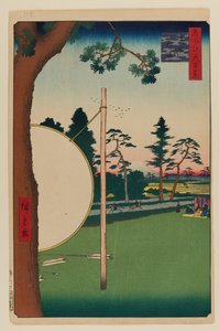 Takata Riding Grounds by Ando or Utagawa Hiroshige