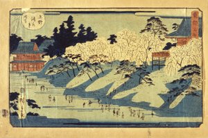 View Of Yedo by Ando or Utagawa Hiroshige