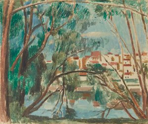 Banks of the Seine at Carrières-sur-Seine