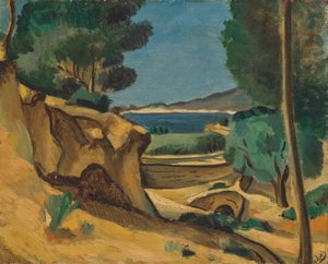 Landscape near La Ciotat by Andre Derain