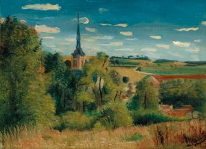 View of Donnemarie-en-Montois by Andre Derain
